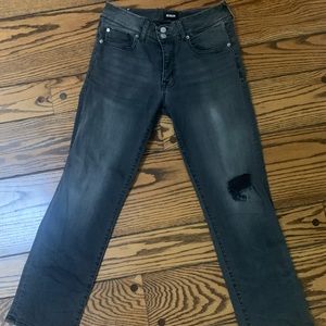 Hudson straight leg jeans